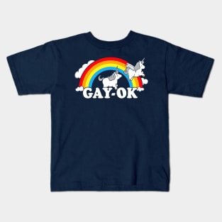 Gay Ok Pride Rainbow Kids T-Shirt